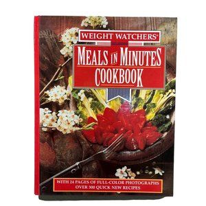 Weight Watchers Meals in Minutes Cookbook 300 Quick Recipes 1989